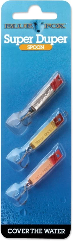 Blue Fox Super Duper 3-Piece Spoon Lure Kit