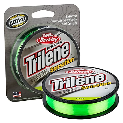 Berkley Trilene Sensation Monofilament Filler Spool Hi-Vis 330 Yards - Image 2