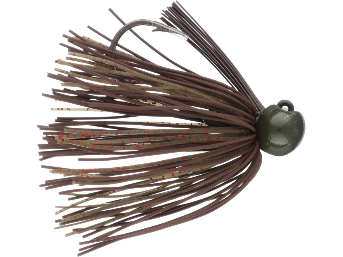 Bass Patrol Round Rubber Western Football Jig - Image 9