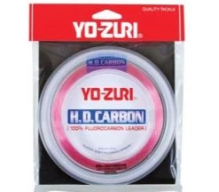 Yo-Zuri HD Carbon Disappearing Pink 100 Yards Fluorocarbon Leader