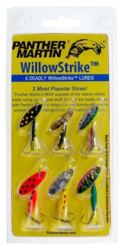 Panther Martin WillowStrike 6 Pack Spinner Kit