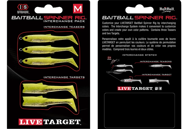 LIVETARGET BaitBall SR Interchange Pack Umbrella Rig Parts - Image 5