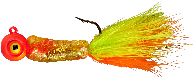 Lindy Fuzz-E-Grub Pre-Rigged Hair Tail Soft Grub 2 Pack - Image 12