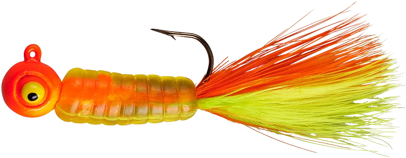 Lindy Fuzz-E-Grub Pre-Rigged Hair Tail Soft Grub 2 Pack - Image 20