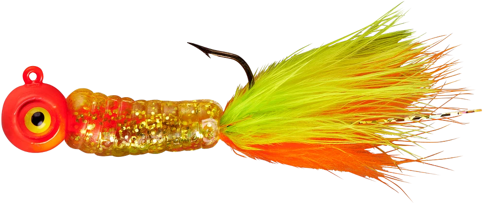 Lindy Fuzz-E-Grub Pre-Rigged Hair Tail Soft Grub 2 Pack - Image 9