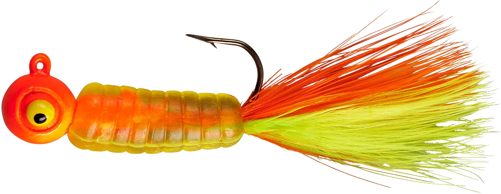 Lindy Fuzz-E-Grub Pre-Rigged Hair Tail Soft Grub 2 Pack - Image 19
