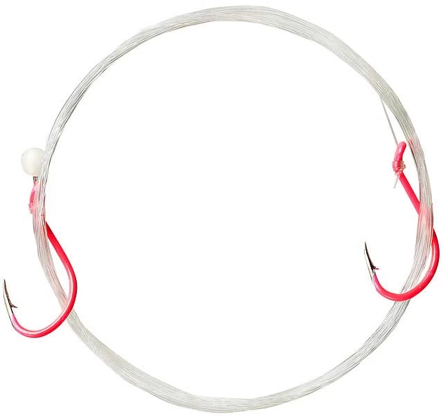 Lindy Rig Snell Crawler 2-Hook Bait Rig 4 Pack - Image 3