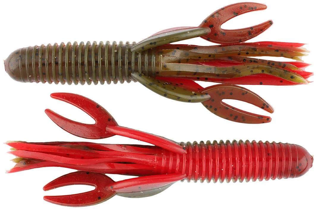 Big Bite Baits Craw Tube 4 Inch Soft Plastic 8 Pack - Image 8