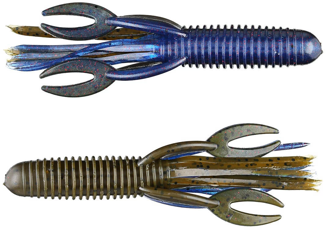 Big Bite Baits Craw Tube 4 Inch Soft Plastic 8 Pack - Image 5