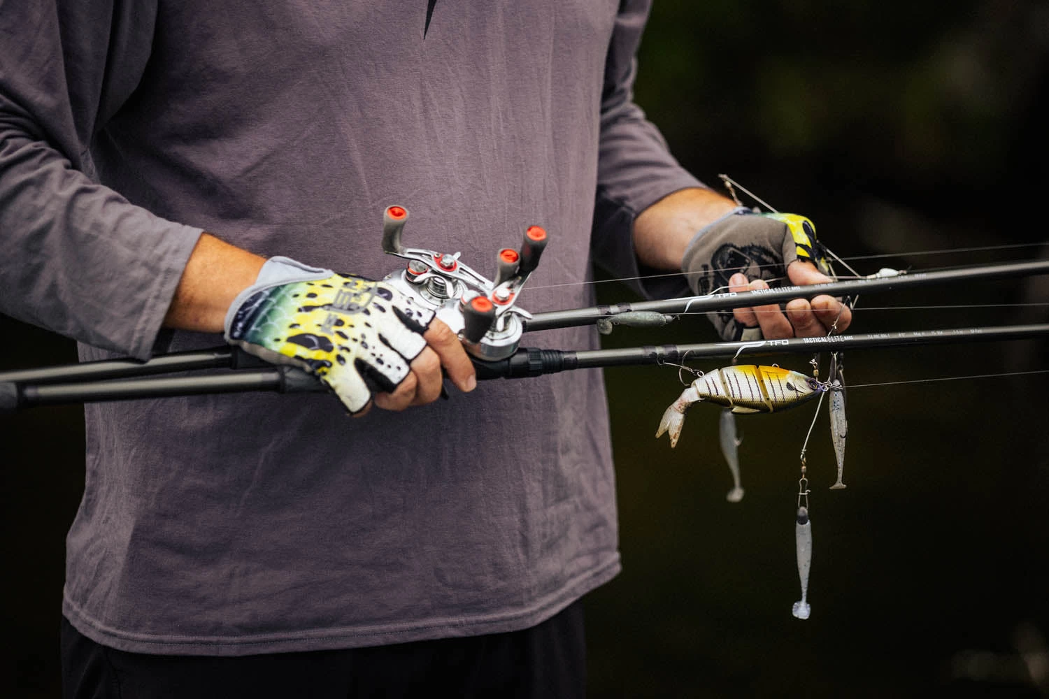 Temple Fork Outfitters Tactical Elite Bass Spinning Rods - Image 10